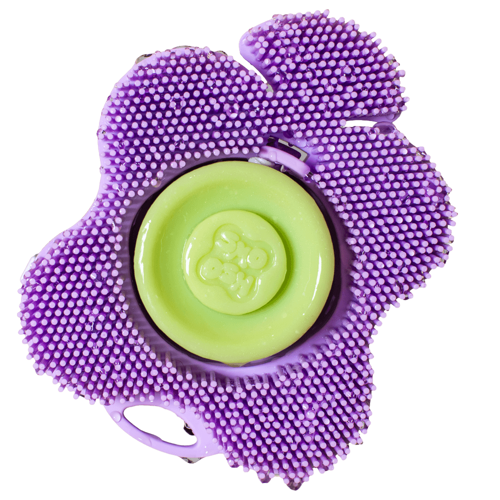 Smoosh bar nested in scrubber